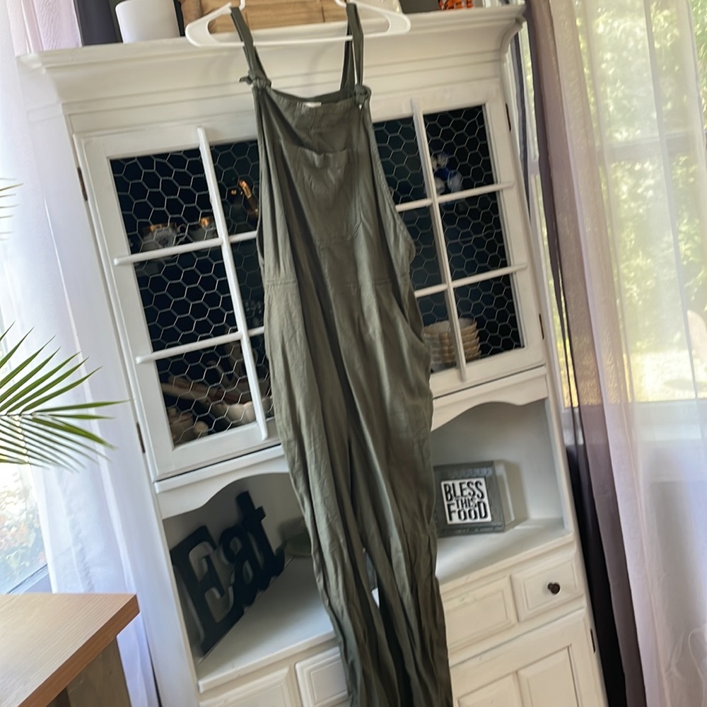 Olive Green Jumpsuit